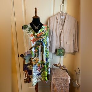 Dolcezza Simply Art colorful dress